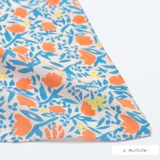 画像4: ハンカチ - ワンポイントチョウチョ刺繍 (4)