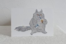 画像2: ポストカードセット - ねこ (2)