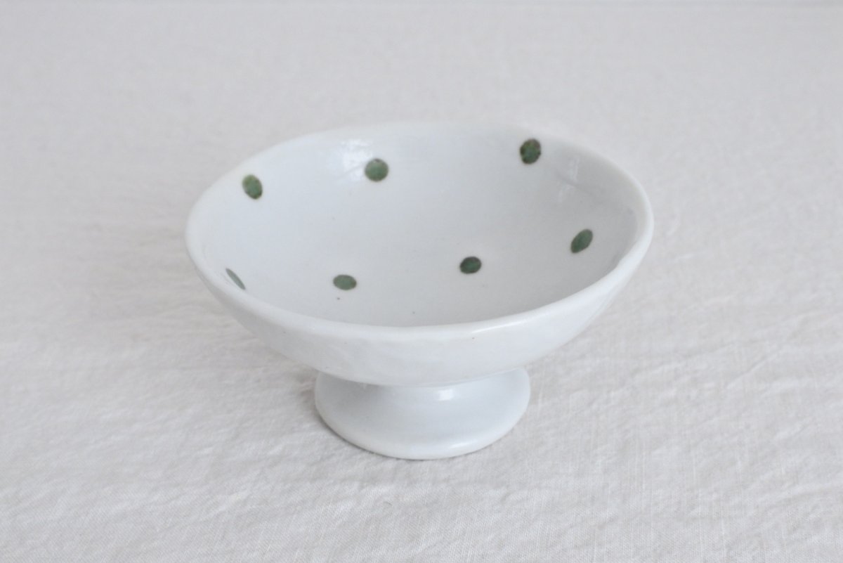 画像1: 高台デザートボウル (1)