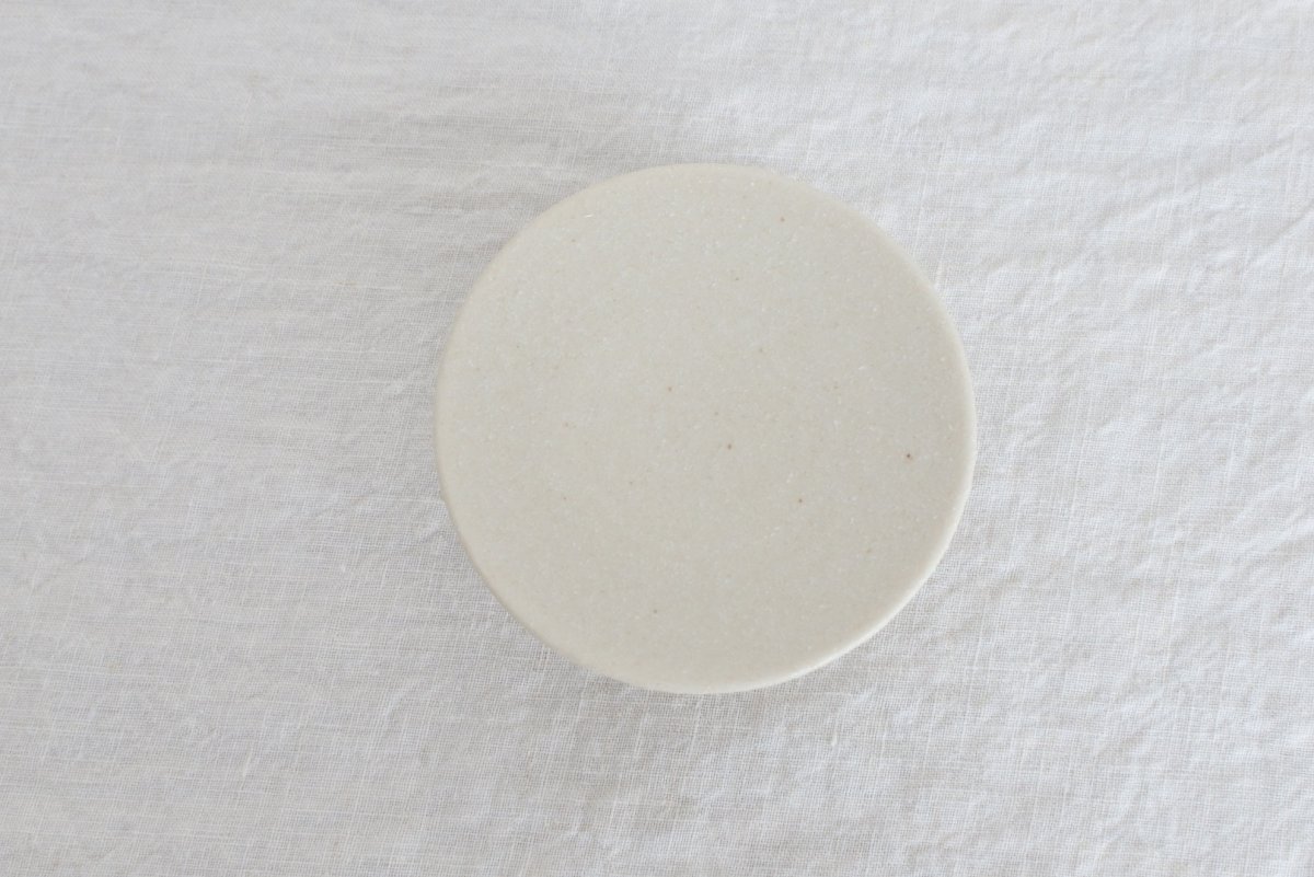 画像2: 粉引高台小皿 (2)