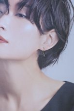 画像5: 耳飾り × ハンカチ gift set - しずく（クリアカラー） (5)