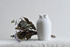 画像3: 襟 の 花 瓶 - dress-up L White (3)